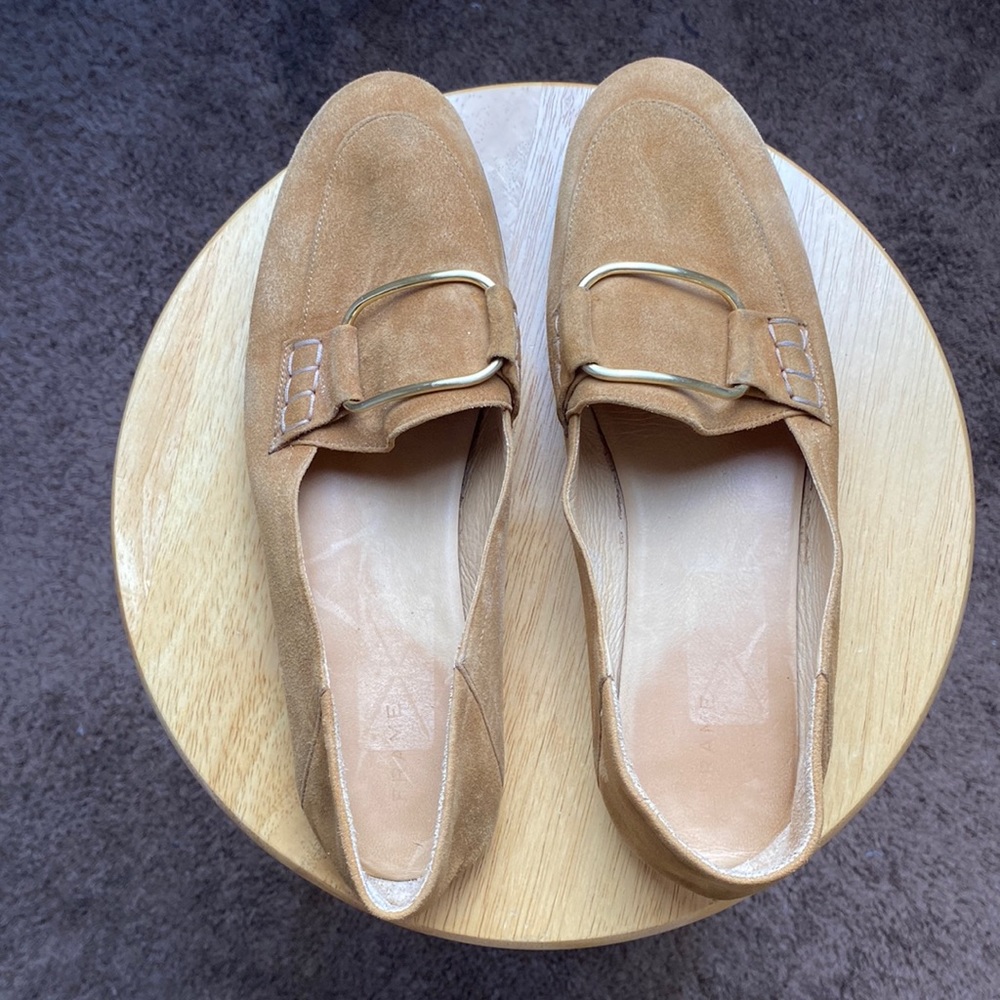 Frame Le Hammond Suede Loafers